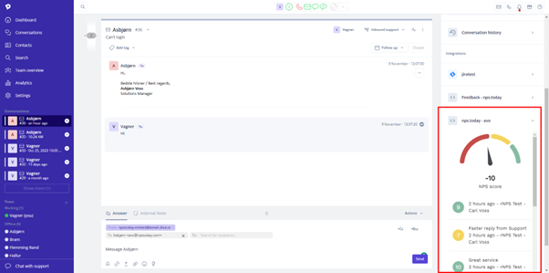 Conversation Custom Card