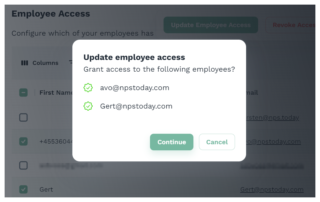 Access granted